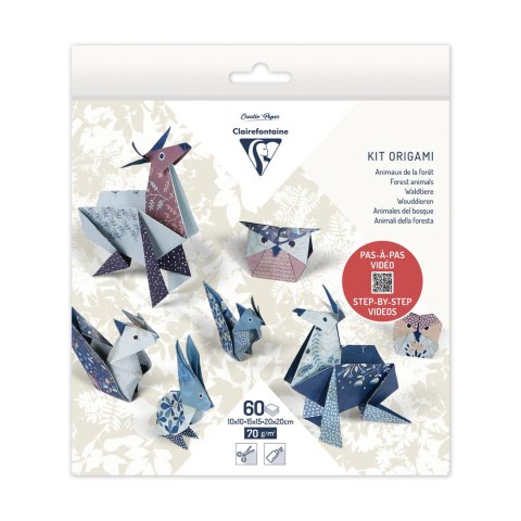 Zestaw Origami Zwierzęta Leśne Zestaw Origami Zwierzęta Leśne