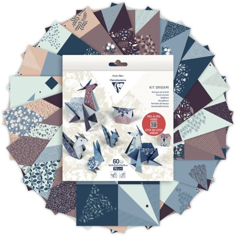 Zestaw Origami Zwierzęta Leśne Zestaw Origami Zwierzęta Leśne