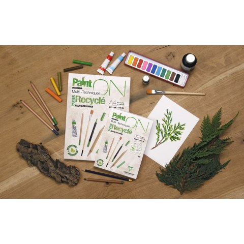 Blok papieru z recyklingu A2 250g 30 ark Blok papieru z recyklingu A2 250g 30 ark