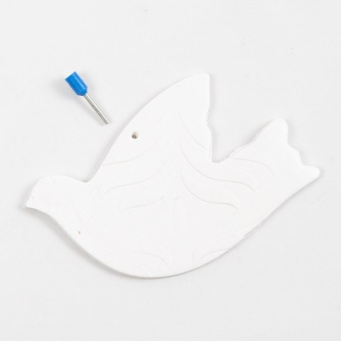 Mini zestaw Gołębie zawieszki z glinki