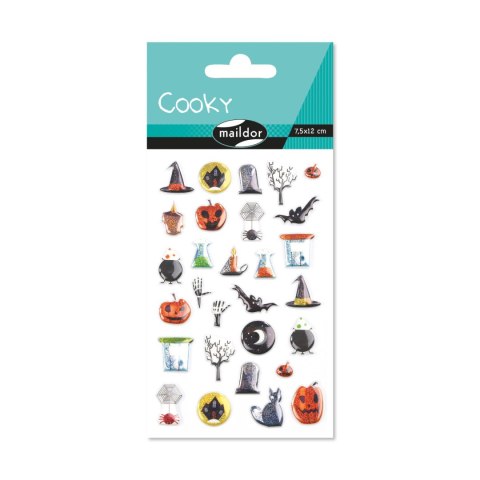 Naklejki 3D wypukłe Halloween Naklejki 3D wypukłe Halloween