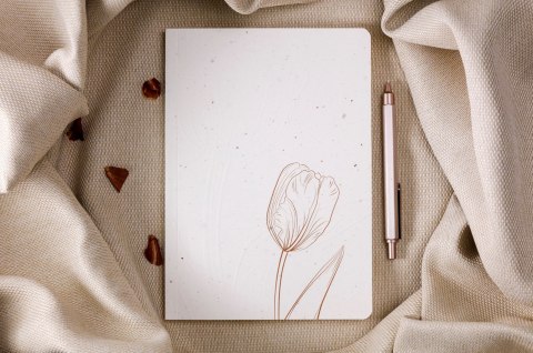 Notes A5 64k Tulip paper Notes A5 64k Tulip paper