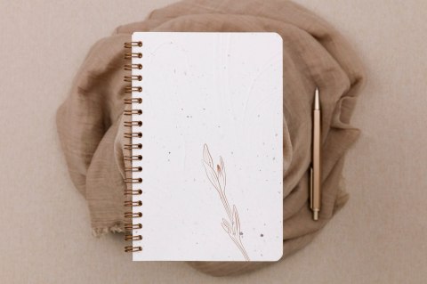 Notes na spirali 11x17 cm Tulip paper Notes na spirali 11x17 cm Tulip paper