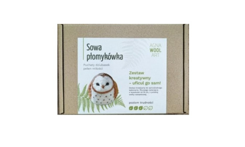 ZESTAW DO FILCOWANIA SOWA PŁOMYKÓWKA - DLA KAŻDEGO