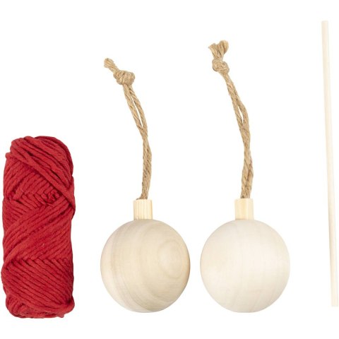Zestaw do Makramy Bombki Zestaw do Makramy Bombki