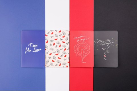 Zeszyt 11x17cm 32k Moulin Rouge mix Zeszyt 11x17cm 32k Moulin Rouge mix