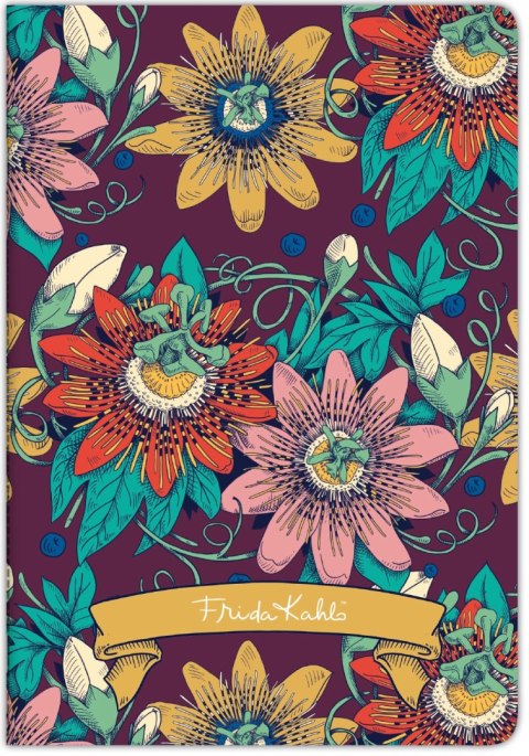 Zeszyt A4 48k Frida Kahlo mix wzorów Zeszyt A4 48k Frida Kahlo mix wzorów