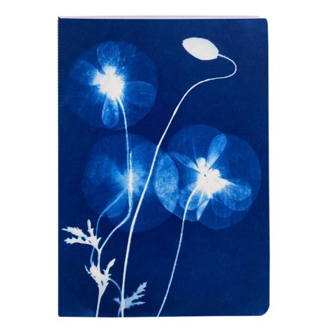 Zeszyt A6 32k Cyanotype mix wzorów Zeszyt A6 32k Cyanotype mix wzorów