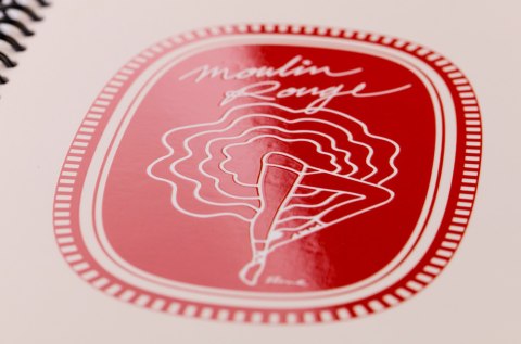 Zeszyt na spirali A5 Moulin Rouge mix Zeszyt na spirali A5 Moulin Rouge mix