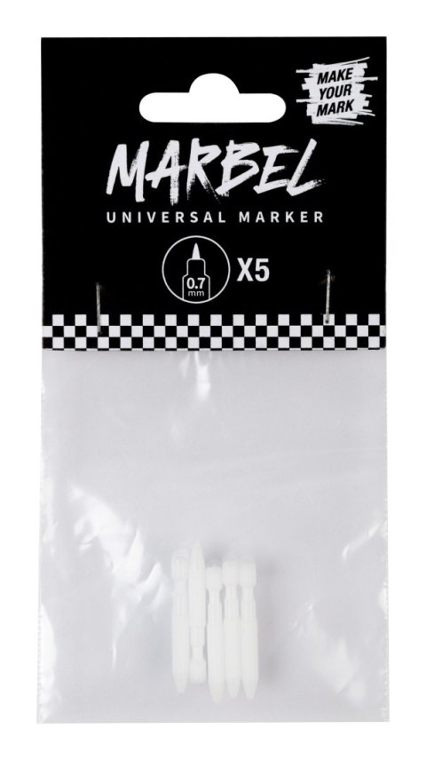 Końcówki do markerów MARBEL 0,7 mm 5szt. Końcówki do markerów MARBEL 0,7 mm 5szt.