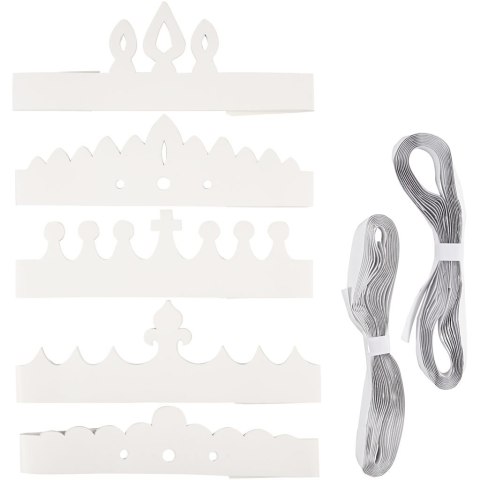 Korony z Papieru H: 10-16,5 cm 50 szt. Korony z Papieru H: 10-16,5 cm 50 szt.