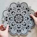 Malowanie kropkami DUO Słońce 30 cm