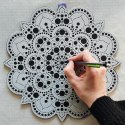 Malowanie kropkami DUO Słońce 30 cm