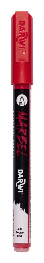 Marker MARBEL 0,7 mm Czerwień Makowa Marker MARBEL 0,7 mm Czerwień Makowa