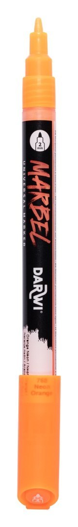 Marker MARBEL 2 mm Neonowo-Pomarańczowy Marker MARBEL 2 mm Neonowo-Pomarańczowy