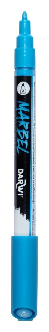Marker MARBEL 2 mm Niebieski Marker MARBEL 2 mm Niebieski