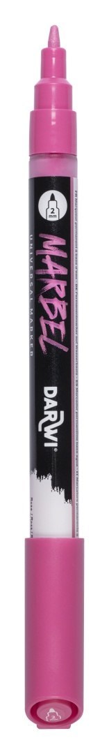 Marker MARBEL 2 mm Różowy Marker MARBEL 2 mm Różowy