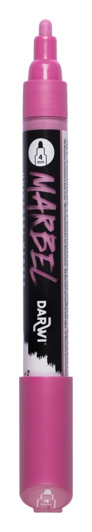 Marker MARBEL 4 mm Różowy Marker MARBEL 4 mm Różowy