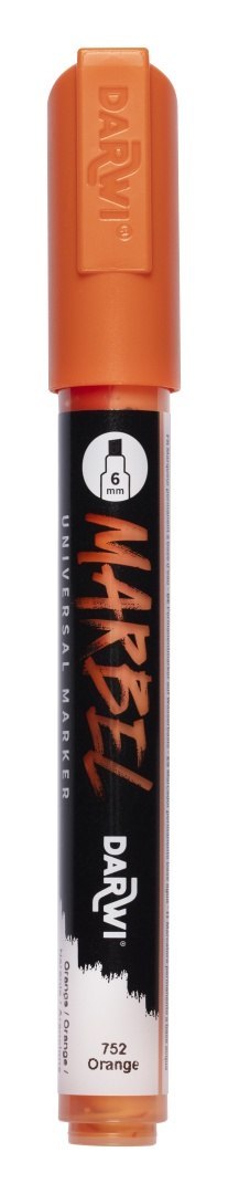Marker MARBEL 6 mm Pomarańczowy Marker MARBEL 6 mm Pomarańczowy