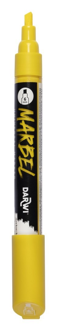 Marker MARBEL 6 mm Słoneczny Żółty Marker MARBEL 6 mm Słoneczny Żółty