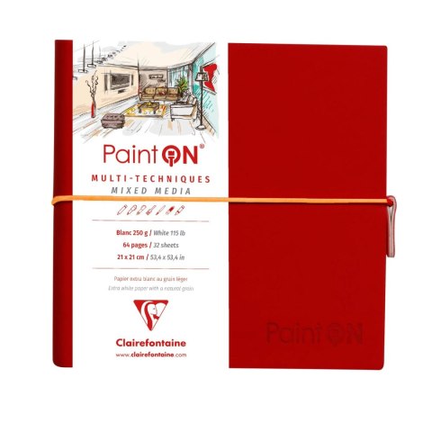 Szkicownik Paint`On 19x19 250g Biały Szkicownik Paint`On 19x19 250g Biały