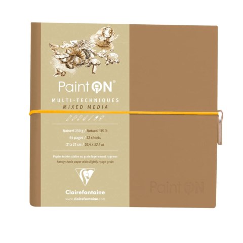 Szkicownik Paint`On 19x19 250g Naturalny Szkicownik Paint`On 19x19 250g Naturalny