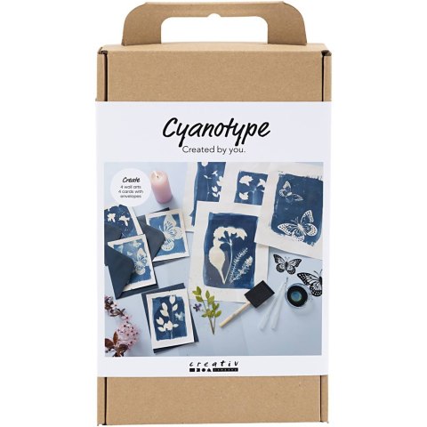 Zestaw DIY do Cyjanotypii na papierze Zestaw DIY do Cyjanotypii na papierze