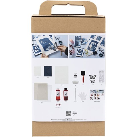 Zestaw DIY do Cyjanotypii na papierze Zestaw DIY do Cyjanotypii na papierze