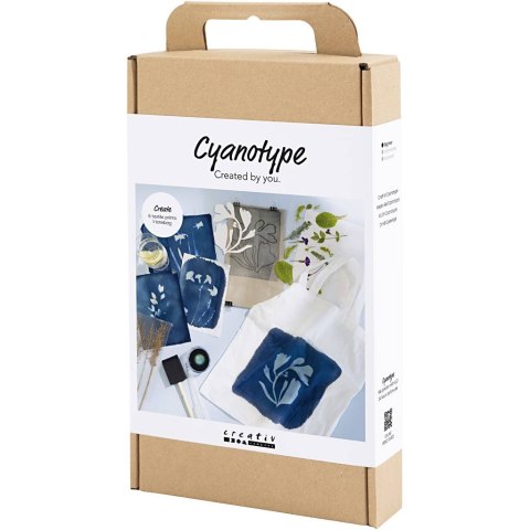 Zestaw DIY do Cyjanotypii na tkaninach Zestaw DIY do Cyjanotypii na tkaninach