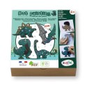 Zestaw do malowania kropkami Dinozaury