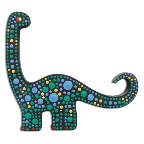 Zestaw do malowania kropkami Dinozaury Zestaw do malowania kropkami Dinozaury