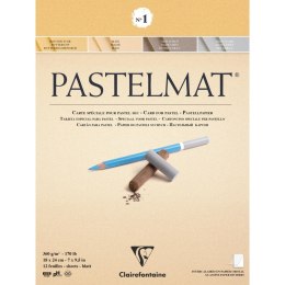 Blok Pastelmat n°1 18x24 cm, 360g, 12ark