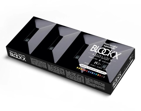 Farby akwarelowe tubki BLOCKX 15x5 ml Farby akwarelowe tubki BLOCKX 15x5 ml