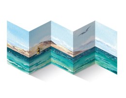 Szkicownik Akordeon A5, 300g, 8 str.