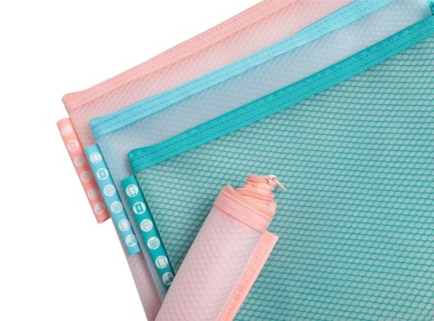 Koperty na suwak A5 EVA ChromPastel 3szt