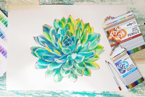 Kredki akwarelowe Darwi 36 kolorów