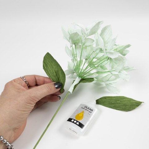 Maxi Zestaw z krepiną DIY Zielony Bukiet