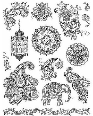 Stemple VivaDECOR Motywy Indyjskie