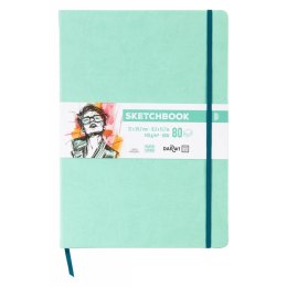 Szkicownik DARWI A4 140g Miętowy