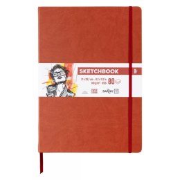 Szkicownik DARWI A4 140g Terakota