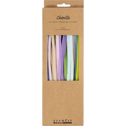 Wyciory Pastelowe 6 mm 25 szt.