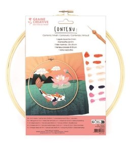 Zestaw Punch Needle Karp Koi D: 25 cm