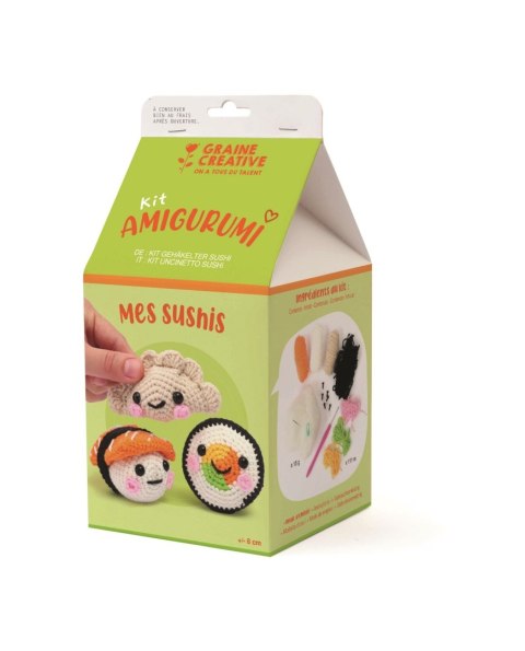 Zestaw do Szydełkowania Sushi i Gyoza