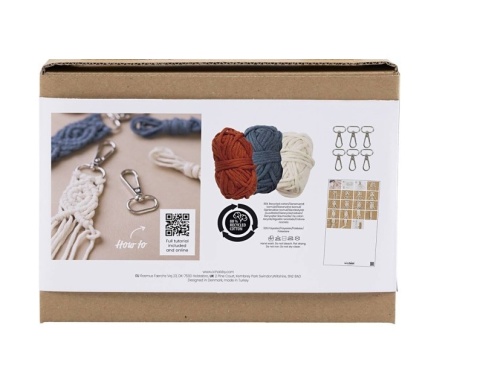 Zestaw do makramy Breloczki