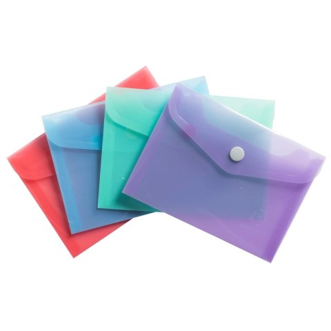 Koperty na zatrzask B6 ChromPastel 4 szt