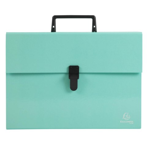 Teczka harmonijkowa 18 przeg. Miętowa