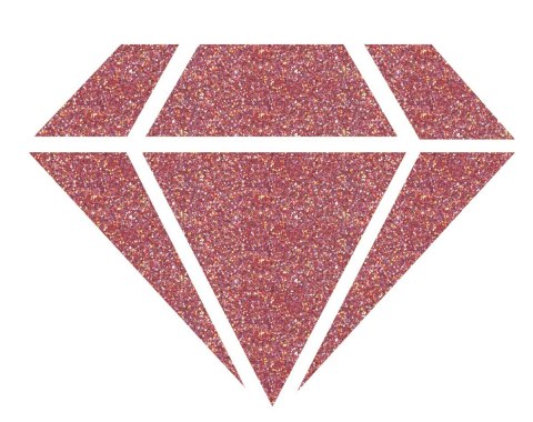 Farba brokatowa Holo Ciemno Różowa 80 ml