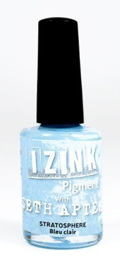 Farba do szkła Izink 11,5 ml Błękitna