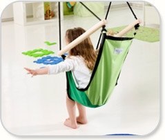 Huśtawka Dziecięca - Wiszący Fotel kid's swinger green