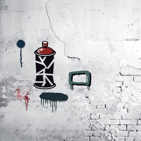 Szablon 3-stopniowy Street Art Puszka Szablon 3-stopniowy Street Art Puszka